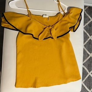 Yellow HAVE blouse